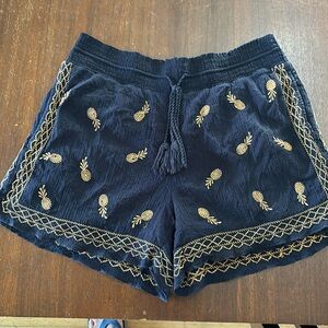 J Crew pineapple shorts